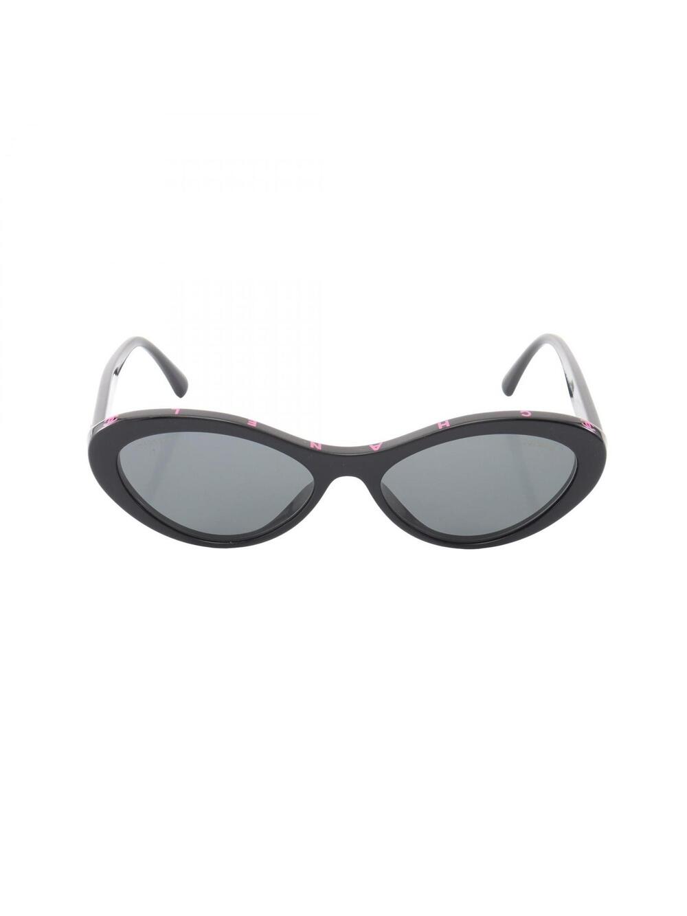Chanel Coco Mark Oval Shape Sunglasses #341283C55B